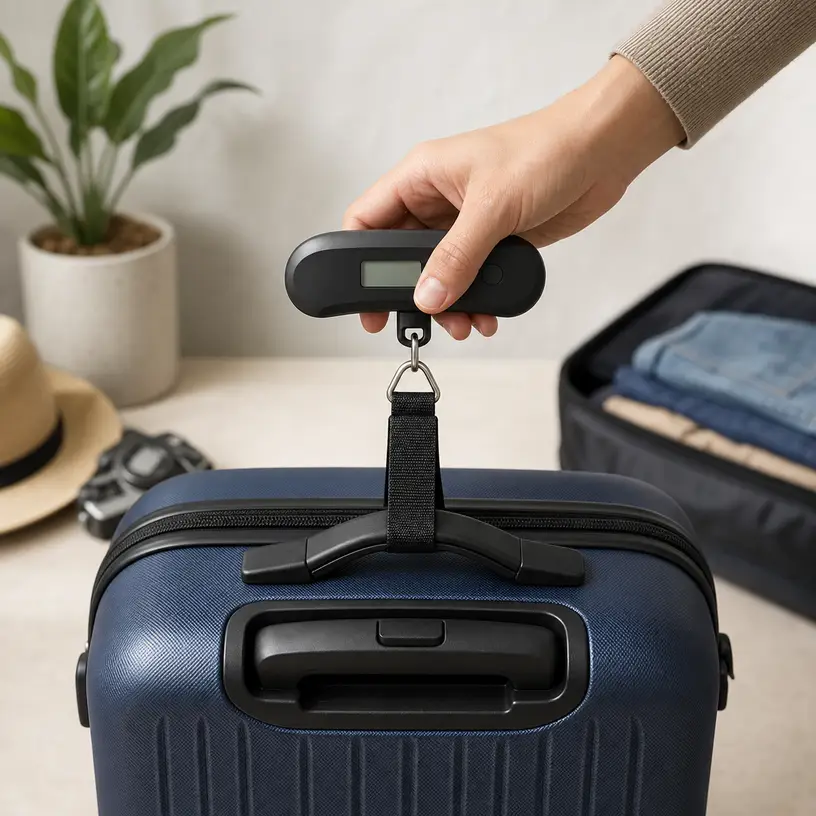 Illustrative image for a digital luggage scales buying guide