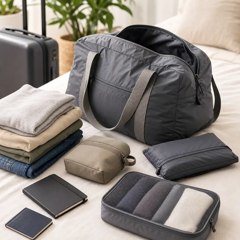 Illustrative image for a foldable duffel bag buying guide