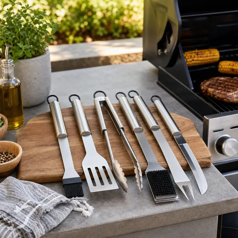 Illustrative image for a grilling tool sets buying guide