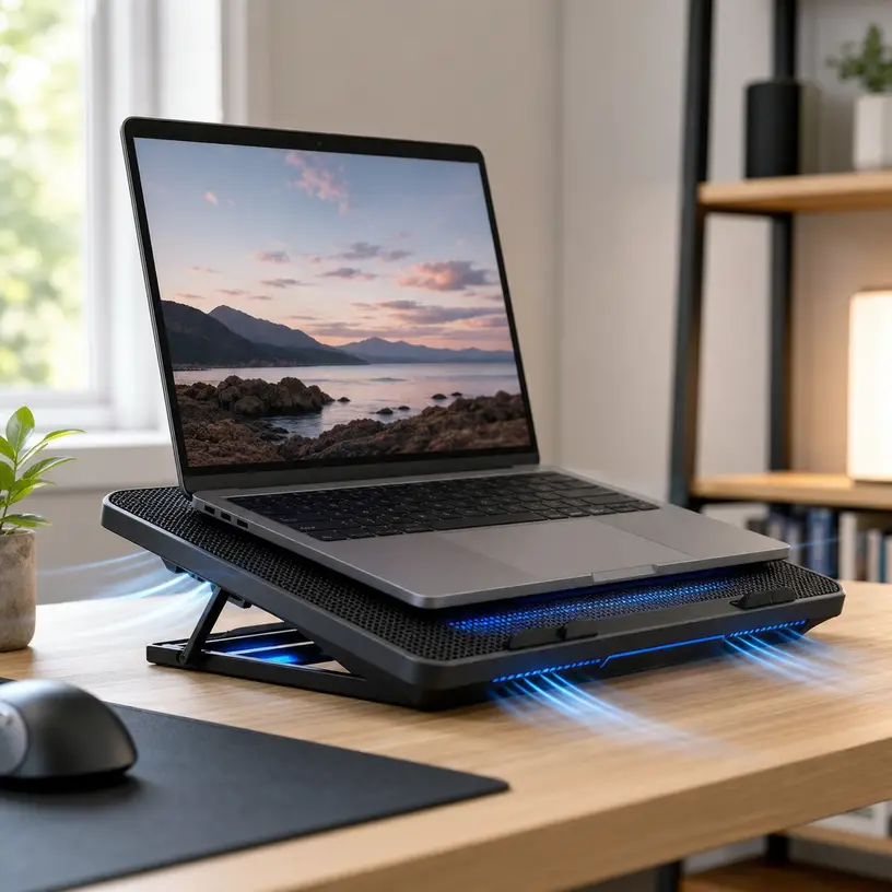 Illustrative image for a laptop cooling pads buying guide