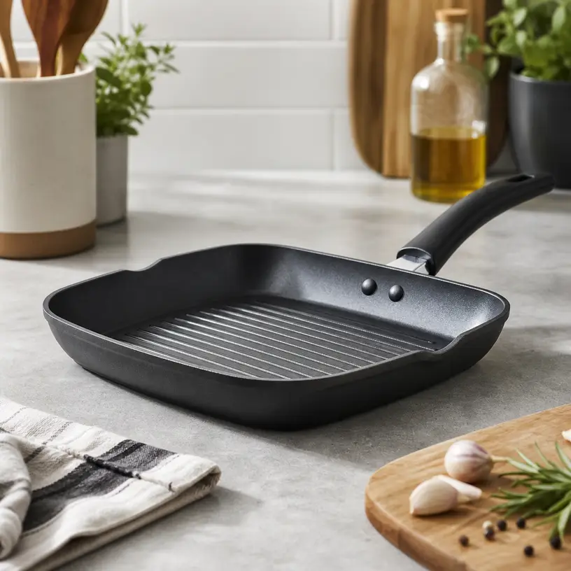 Illustrative image for a nonstick grill pan buying guide