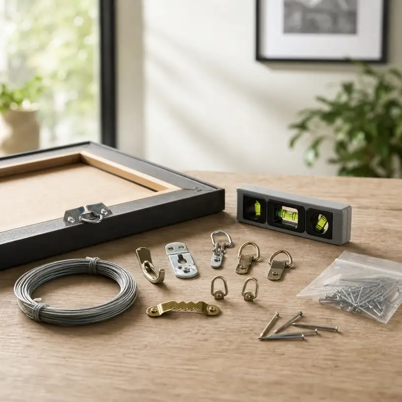 Illustrative image for a picture hanging kits buying guide
