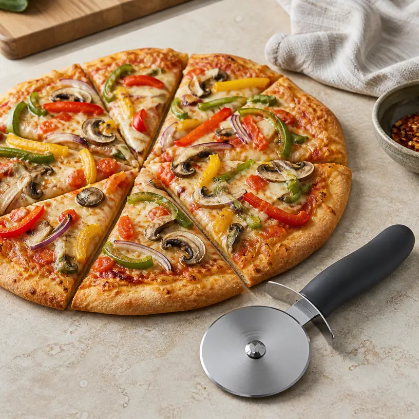 Illustrative image for A Cleaner Slice: Choosing a Pizza Cutter Wheel for Home Kitchens